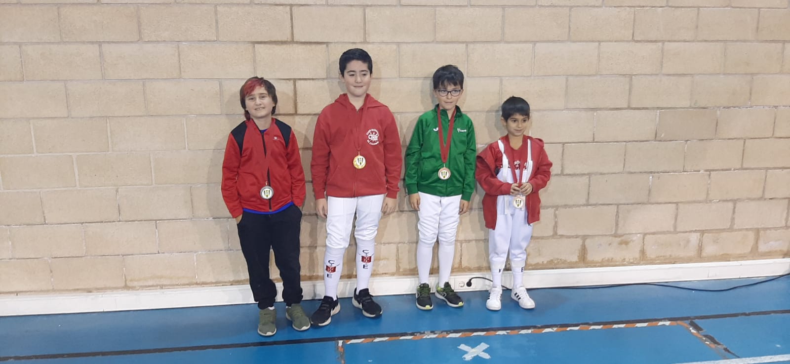Resultados I Torneo Juegos Deportivos de Navarra de Florete M11 y M15